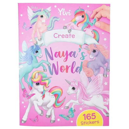 create nayas world sticker books