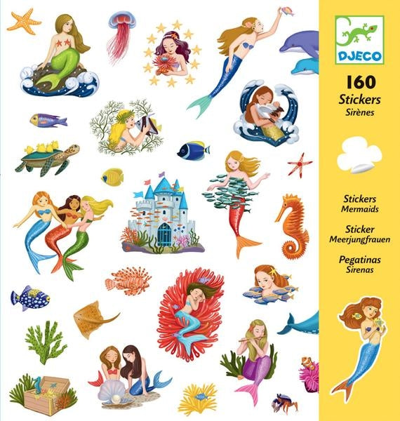 Djeco - Mermaid Stickers