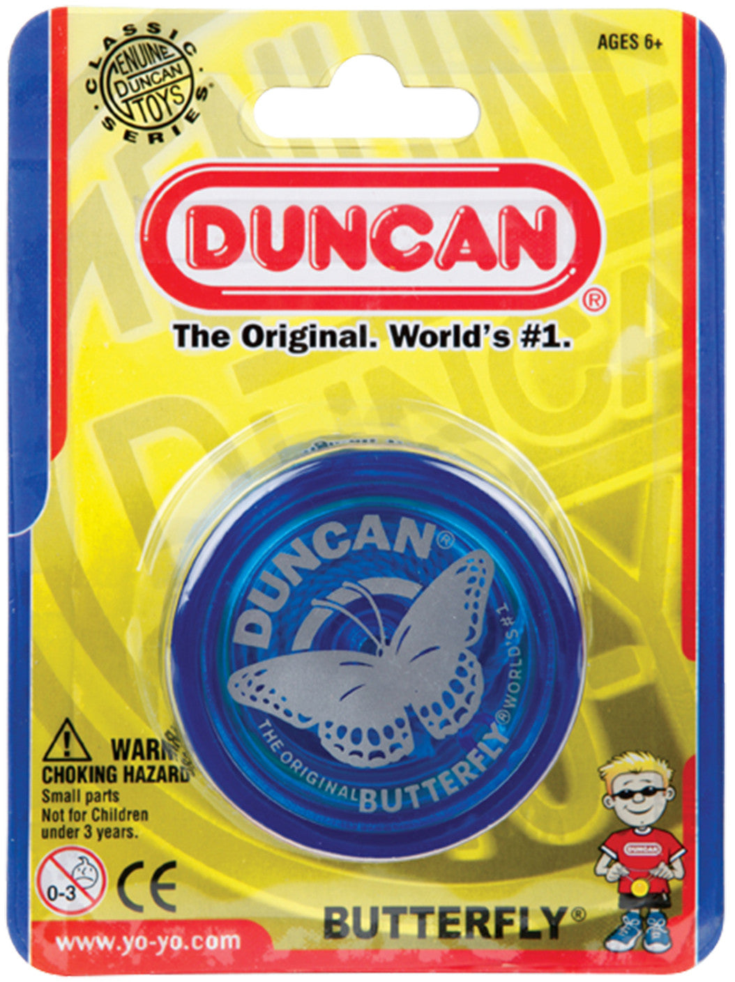 Duncan yo yo beginner butterfly assorted colours