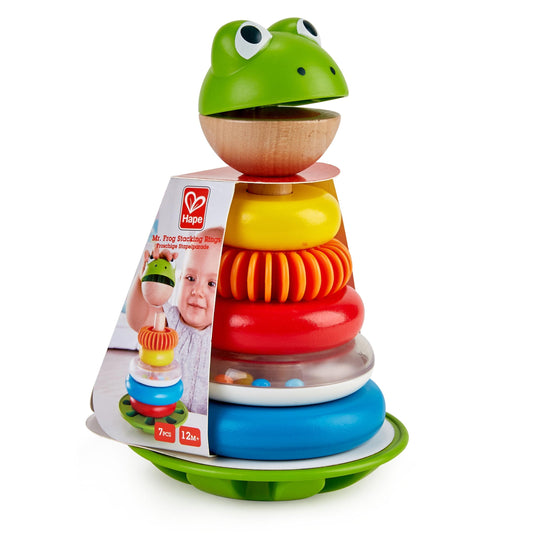 Hape - Mr Frog Stacking Rings