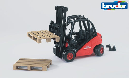 Bruder - 1:16 Linde Fork Lift H30D with 2 Pallets