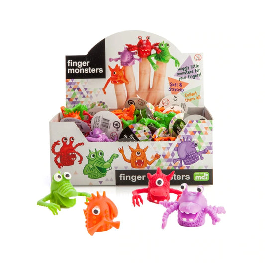 mdi finger puppet monsters