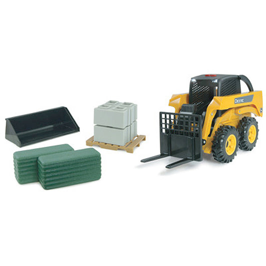 John Deere - Skidsteer Set 1:16 Big Farm