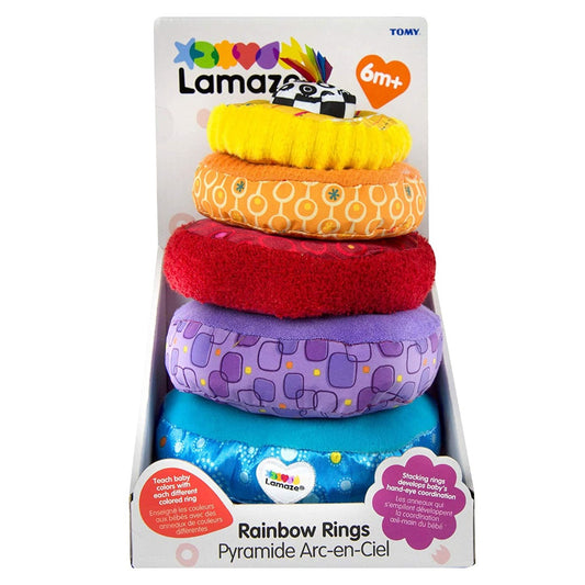 Lamaze - Rainbow Stacking Rings