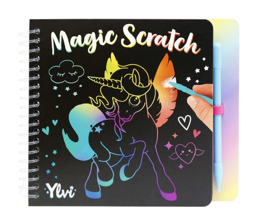 Mini Magic Scratch Book - Unicorn