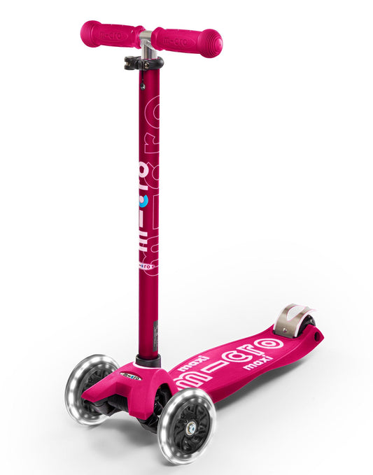 Pink LED Maxi Deluxe  - Micro Scooters