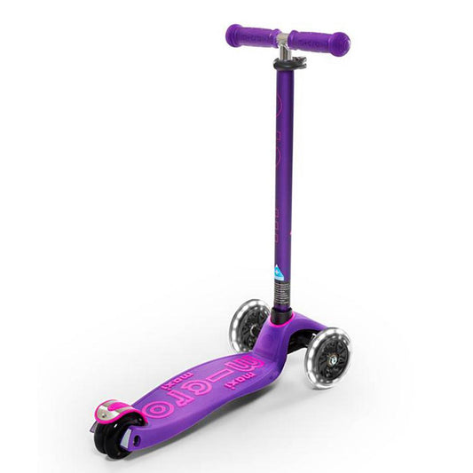 Purple LED Maxi Deluxe - Micro Scooters