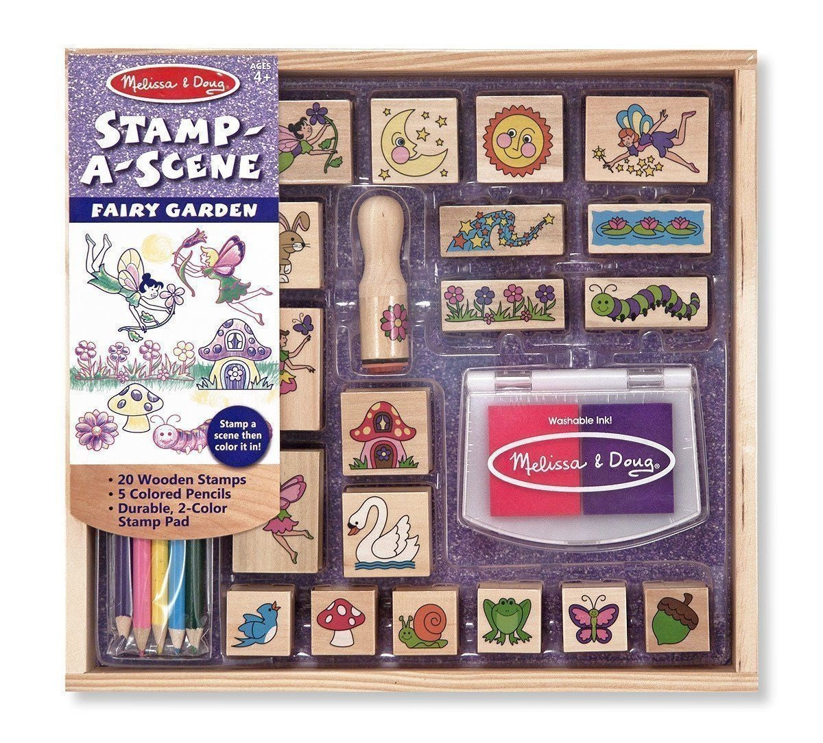 Melissa and Doug - Fairy Garden Stamp a Scene
