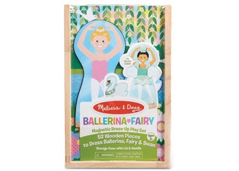 Melissa and Doug - Ballerina Fairy Magnetic Dress Up Play