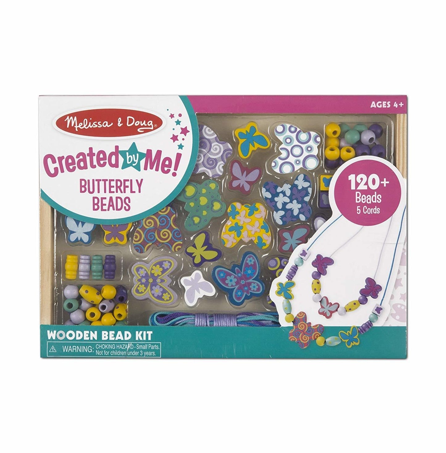 Melissa and Doug - Butterfly Friends Bead Set