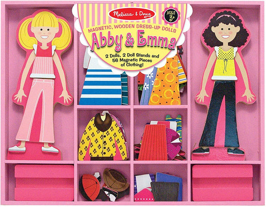 Melissa and Doug - Abby and Emma Magnetic Dress Up