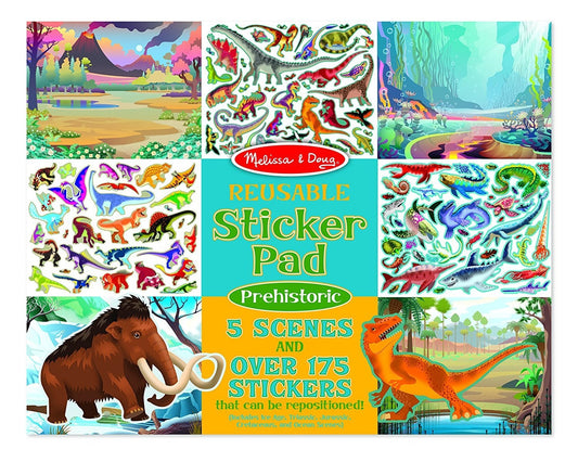 Melissa and Doug - Reusable Sticker Pad Prehistoric