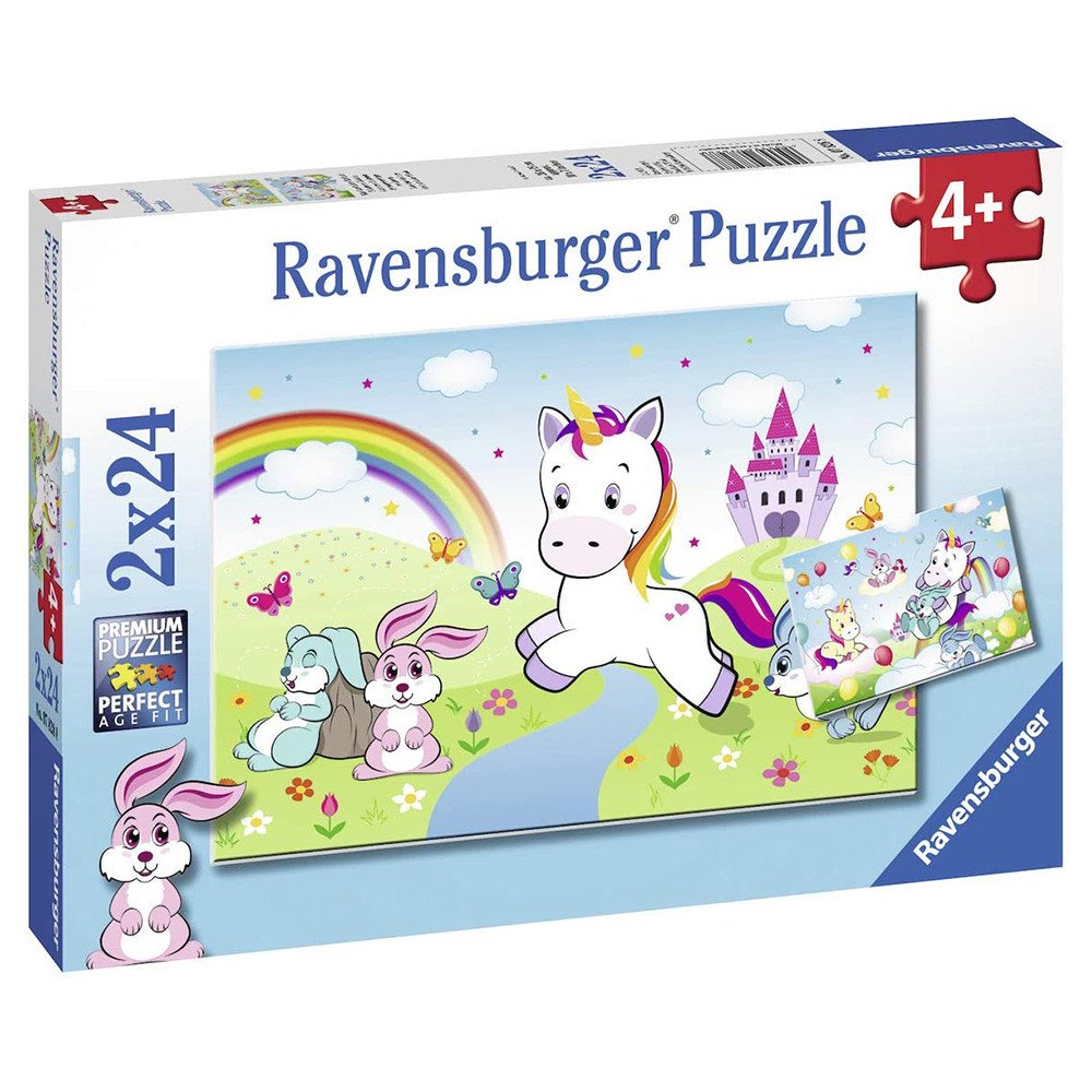 Ravensburger - Fairytail Unicorn 2 x 24 Piece