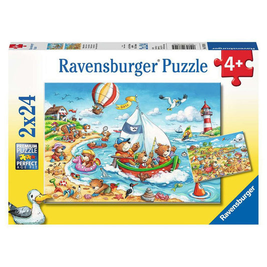 Ravensburger - Seaside Holiday 2 x 24 Piece