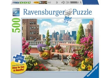 Ravensburger - Rooftop Garden Large Format 500 piece
