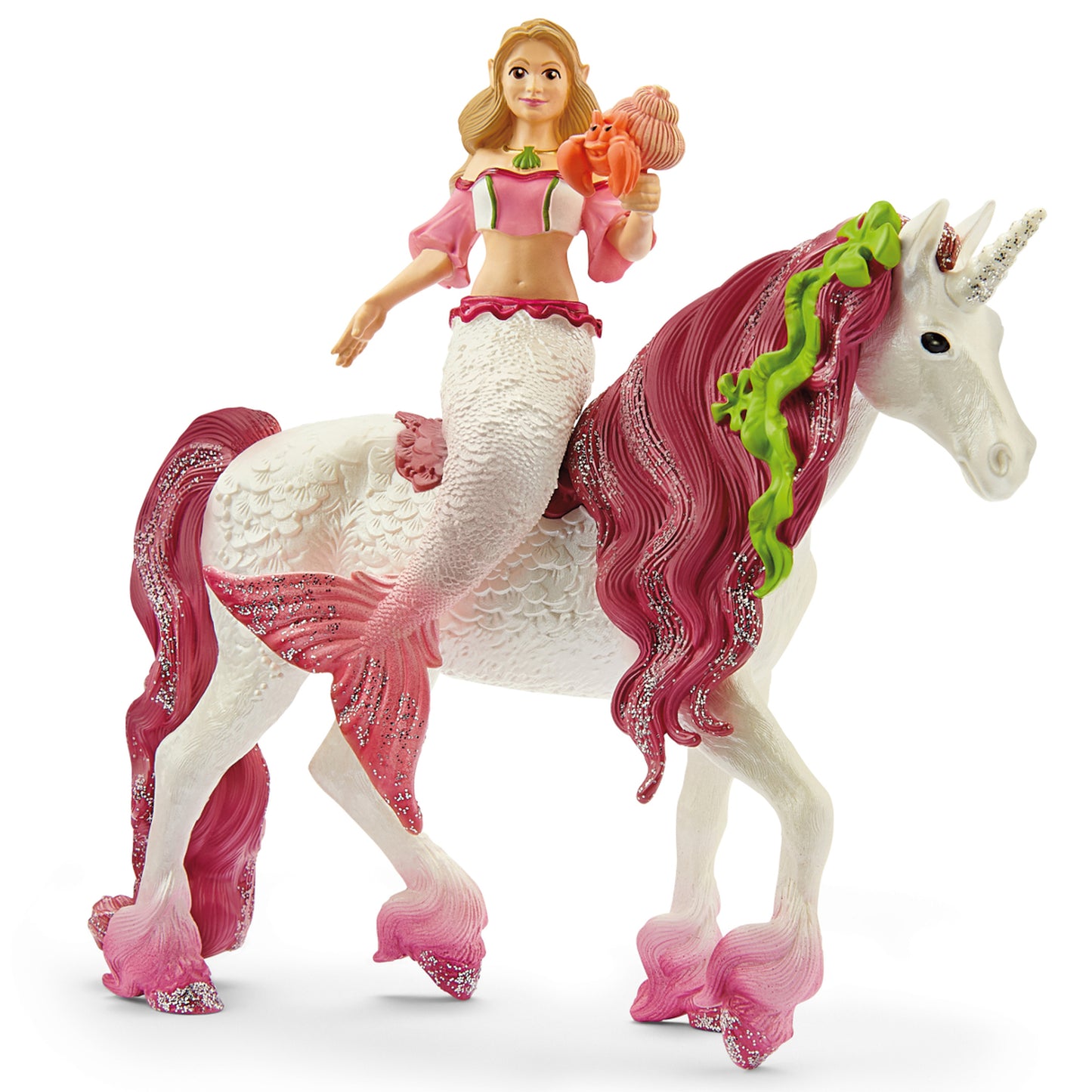 Schleich - Mermaid Feya Riding Unicorn