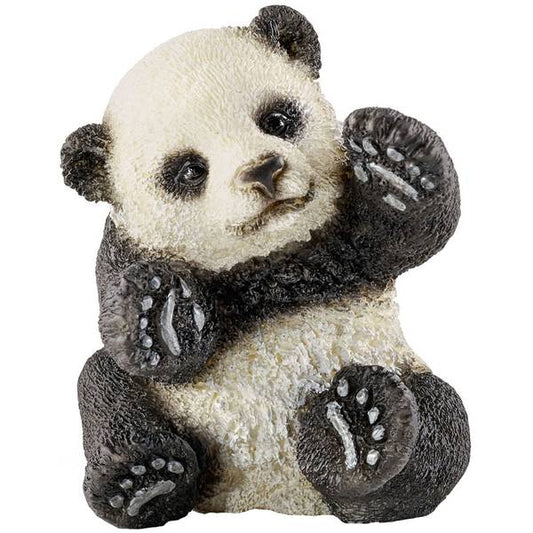 panda cub playing