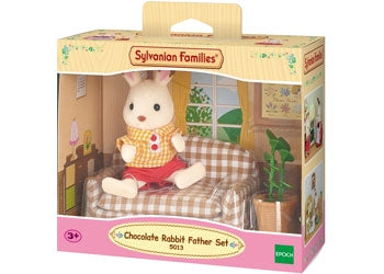 Sylvanian Families - Chocolate Rabbit Father Set