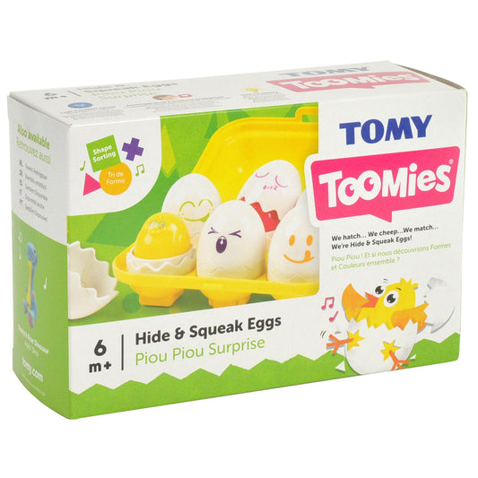 Tomy - Hide and Squeak Eggs