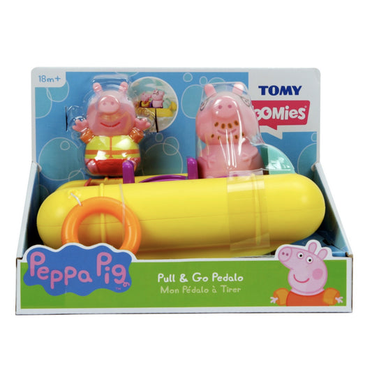 Peppa Pull and Go Pedalo - Tomy