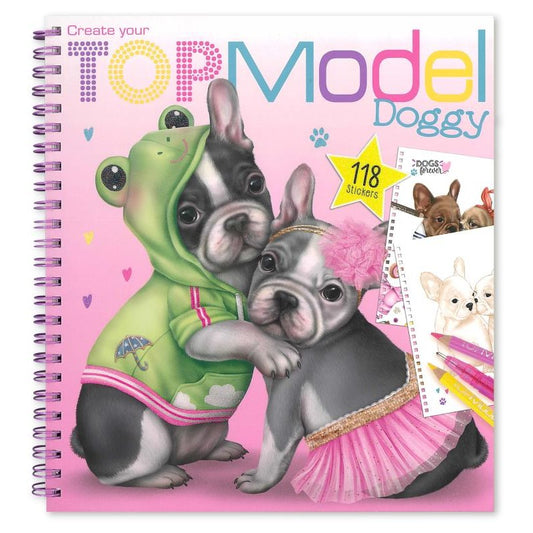 Top Model - Doggy Colouring Book