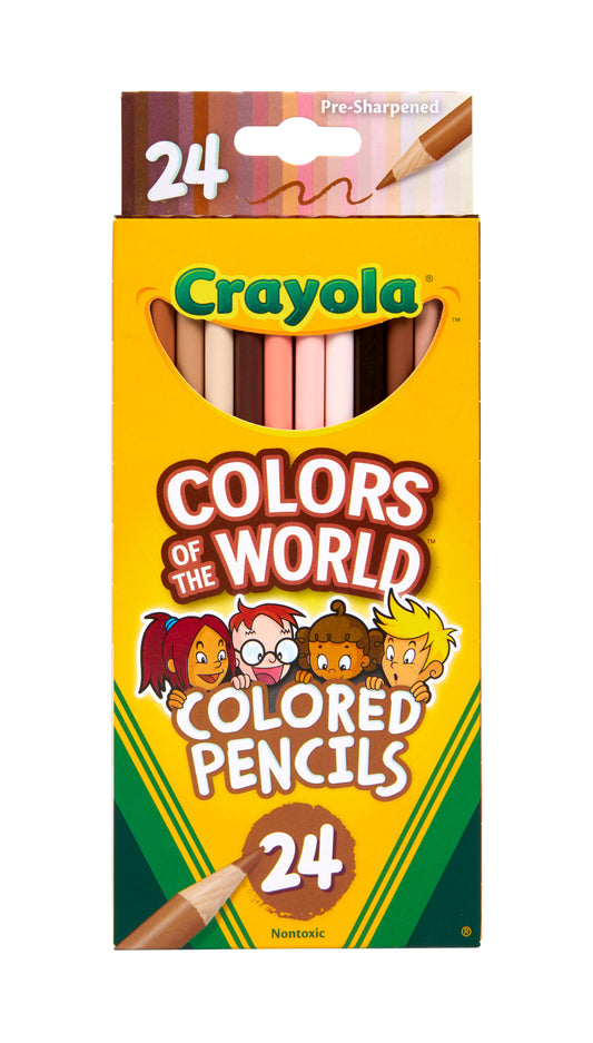 Colours Of The World Pencils 24pc - Crayola