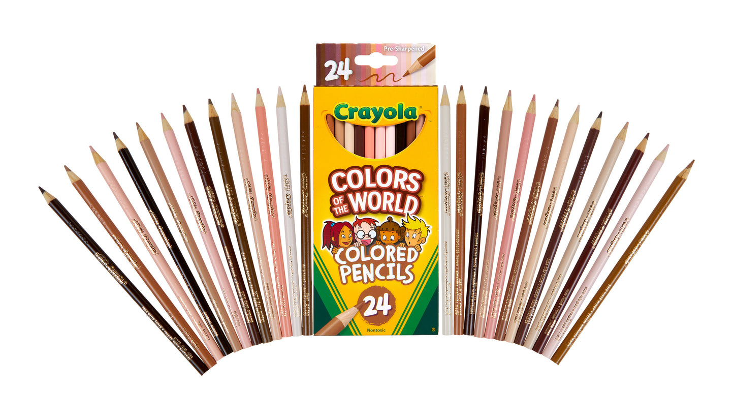 Colours Of The World Pencils 24pc - Crayola