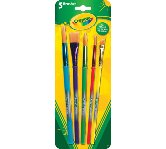 Crayola - Art and Craft Brushes 5pk