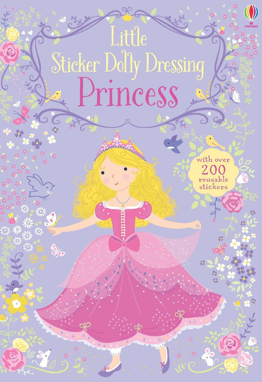 Usborne Books - Little Sticker Dolly Dressing Princess