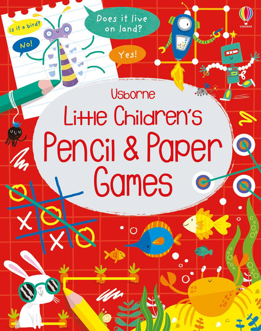 Usborne Books - Little Childrens Pencil and Paper Games