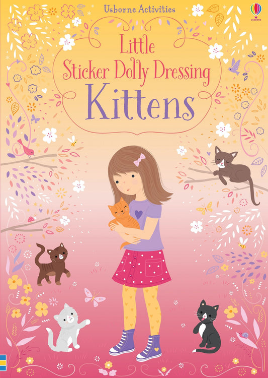 Usborne Books - Little Sticker Dolly Dressing - Kittens