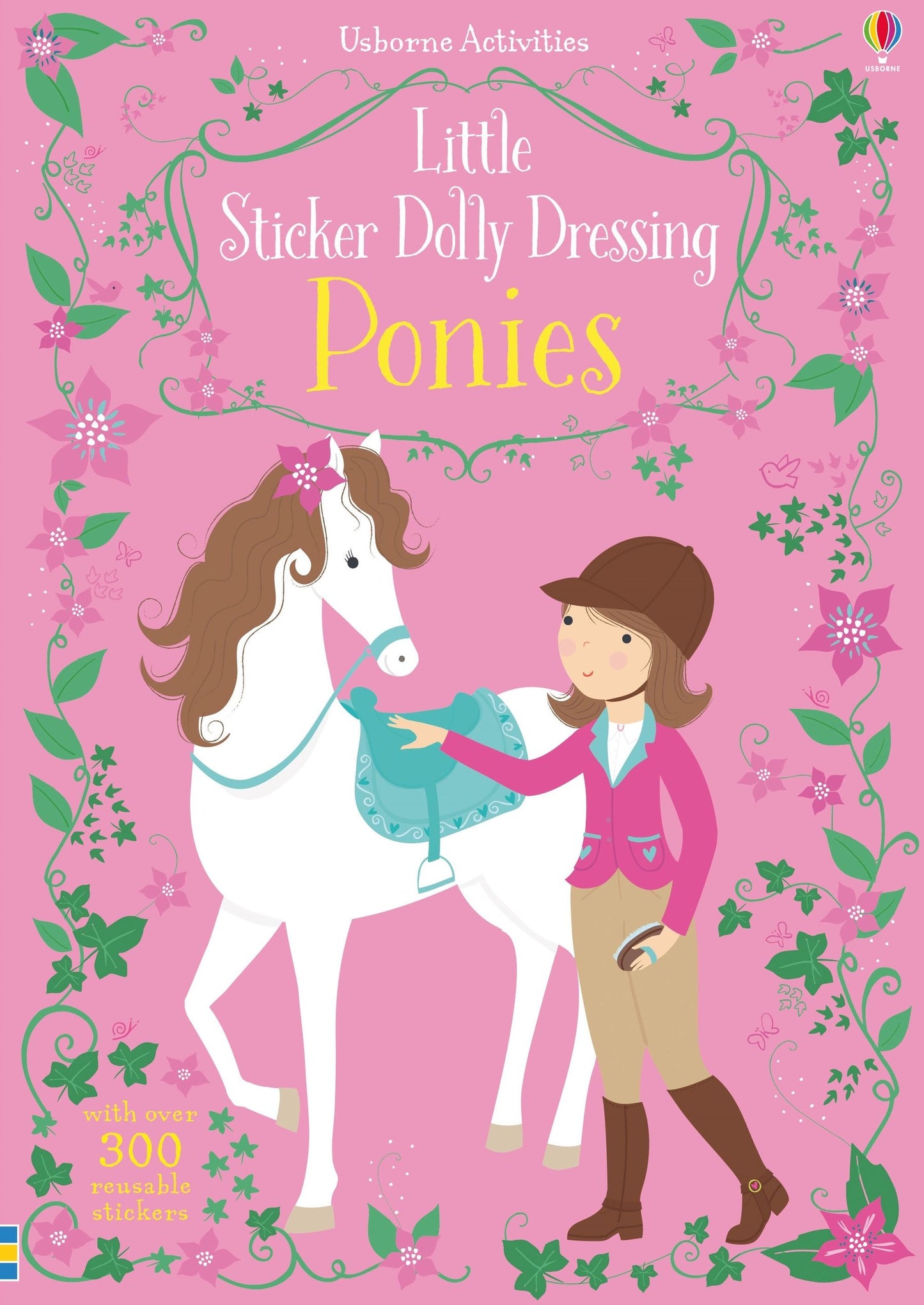 Usborne Books - Little Sticker Dolly Dressing - Ponies