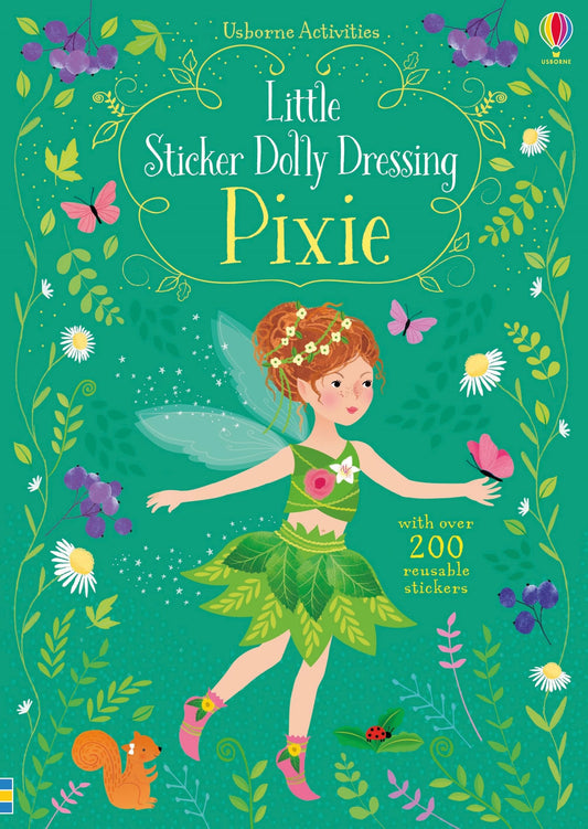Usborne Books - Little Sticker Dolly Dressing Pixies