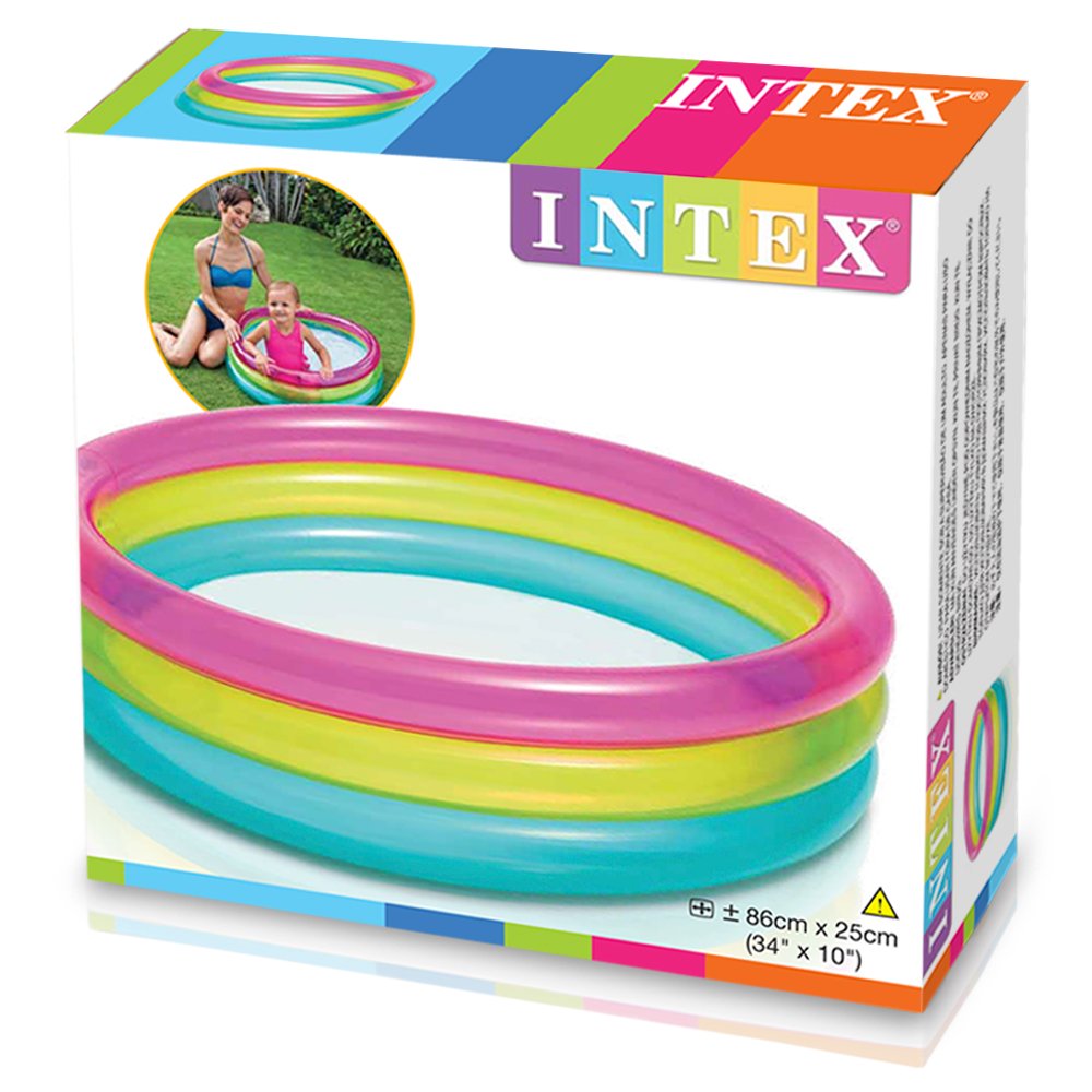Intex - Rainbow Baby Pool