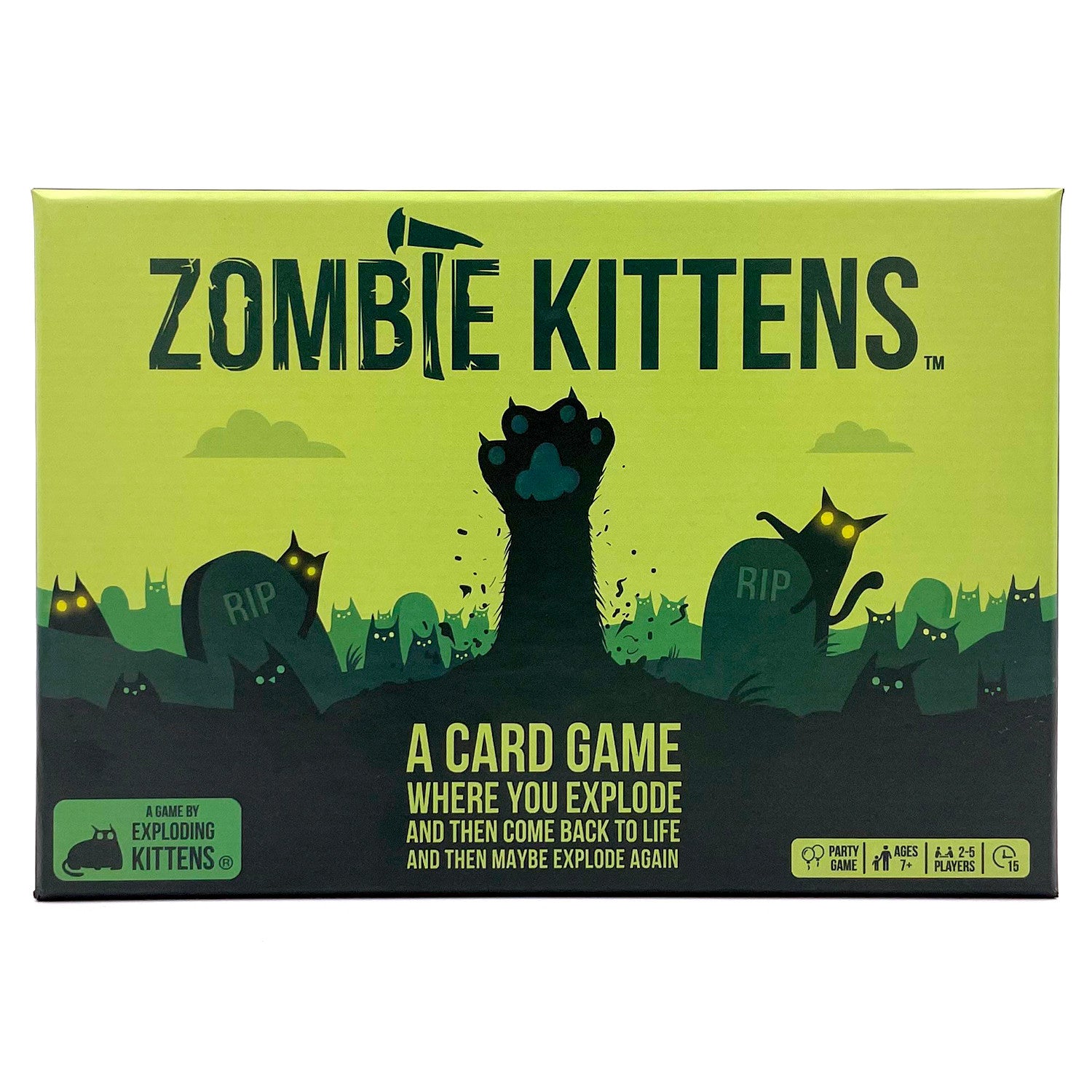 zombie kittens by exploding kittens packahing